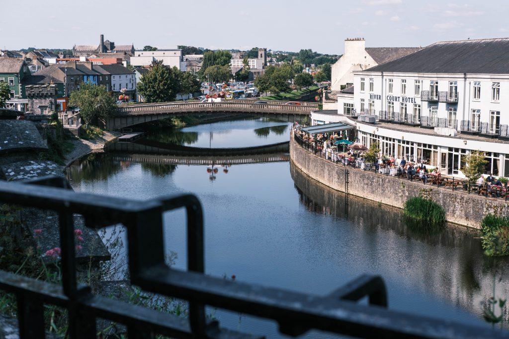 Kilkenny, Ireland - historic castle and medieval town view